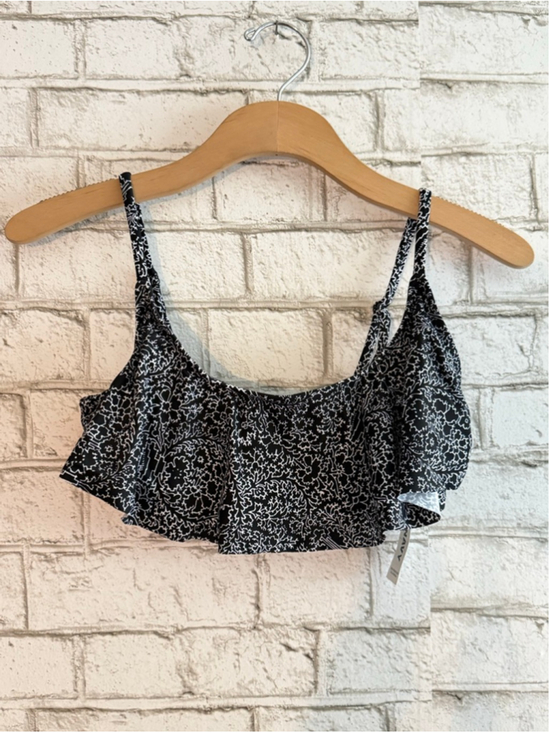 Old Navy Other - NWT Old Navy Ruffle Adjustable straps Bandeau-style top size Medium Black White